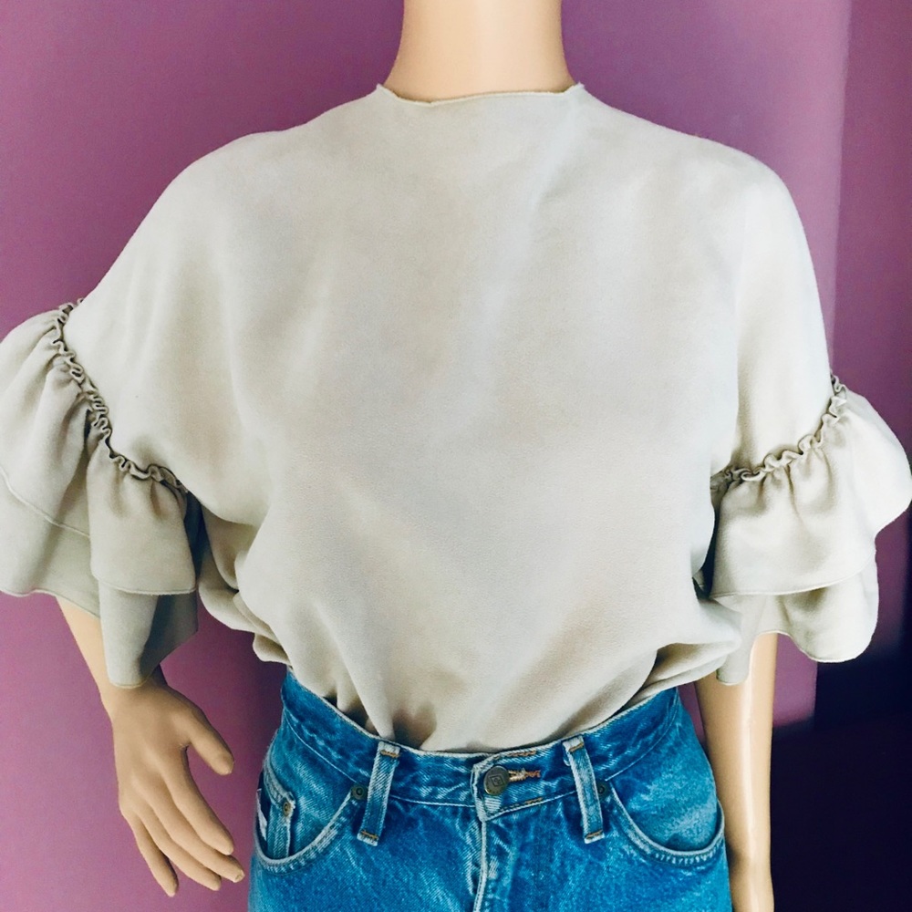 Beige Karen Walker Top